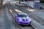 Porsche 911 Turbo Driven on Train Tracks Is a Really Bad Idea