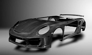 Porsche 911 Turbo Gets Carbon Fiber Body from Topcar, Costs More than Half a Boxster