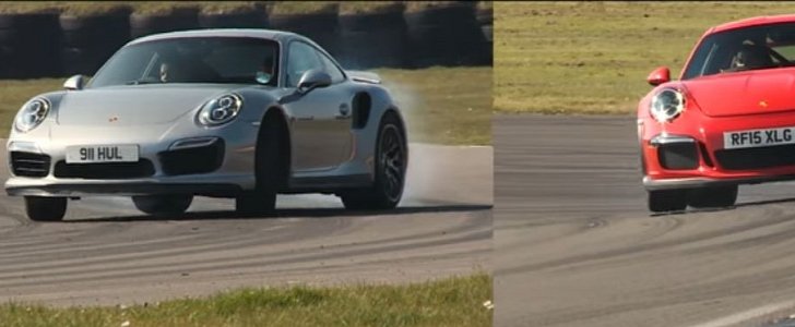 Porsche 911 Turbo S Amazingly Ties 911 GT3 RS on Anglesey Circuit