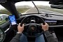 Porsche 911 Turbo S Cabriolet Does 186 MPH (300 KPH) on Soaking Wet Autobahn