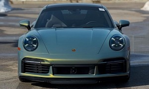 Porsche 911 Turbo S Chromaflair Is How You Spend $99,000 on a Paint Job