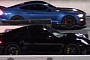 Porsche 911 Turbo S Drag Races Ford Shelby Mustang GT500, Both Run Nines