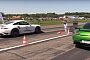 Porsche 911 Turbo S Drag Races Mercedes-AMG GT R, The Struggle Is Serious