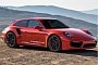 Porsche 911 Turbo Sport Turismo Rendered as Shooting Brake Offender