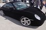 Porsche 911 Wrapped in Velvet Looks Like a Rear-Engined Mouse