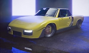 Porsche 914 Digital Widebody Gives JDM Flair to the Controversial German Model