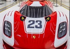 Porsche 917 Concept Shows New Details Inside Porsche Museum, Suspension Exposed