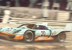 Porsche 918-917K Mashup and Mazda RX-Vision Le Mans GTE Racecars Rendered