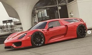 Porsche 918 Sport Turismo Looks Stunning, a Shooting Brake We Can't Have