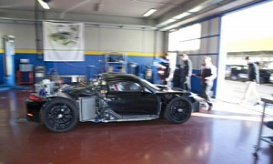 Porsche 918 Spyder Prototype Track Testing