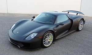 Porsche 918 Spyder Without Paint, 1 of 2, for Sale at $2 Million