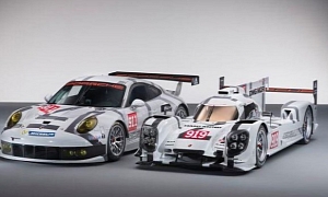 Porsche 919 LMP1 Leaked in Le Mans Livery