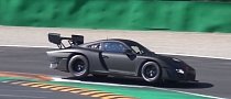 New Porsche 935 Hits Monza Circuit in Black, GT2 RS Engine Sounds Muffled