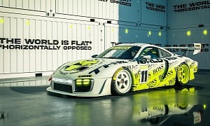 Porsche 935 With Custom Touches Muses “The World Is Flat,” There's a CGI Catch