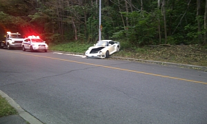 Porsche 959 Crashed in Montreal
