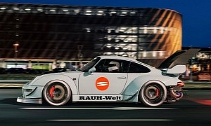 Porsche 993 GT2 Evo Is a Winged “Dream” Mashup of Euro, JDM, and U.S. Cultures