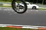 Porsche 911 GT3 RS 4.0 Crashes on Nurburgring, Loses Wheel