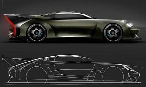 Porsche Batmobile Concept Looks Like a 911 on The Run