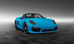 Porsche Boxster in Riviera Blue Is as Cool as a Summer Breeze