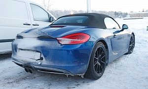 Porsche Boxster Prototype Spied with Ducktail and Manual, RS Spyder Coming