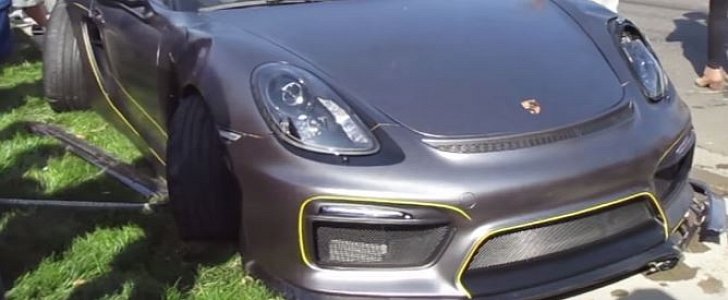 Porsche Boxster Spyder Crashes Into Crowd at Boise Cars and Coffee