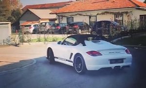 Porsche Boxster Spyder Drifting Is the Solution to the Garage Queen Problem