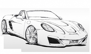 Porsche Boxster Tuning Kit Previewed by NLC
