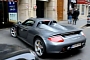Porsche Carrera GT in Paris Car Park