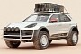 Porsche Cayenne Becomes a Real Safari in CGI Land, Overlanding Feel Goes Through the Roof