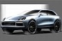 Porsche Cayenne Rendering Shows Taycan Styling Cues for the Ultimate Sporty SUV