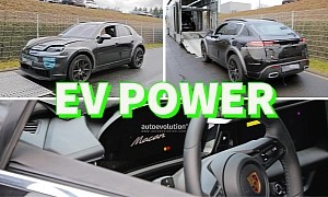 Porsche Cayenne Spied With Electric Power Sharing Many Nuts and Bolts With the Macan EV