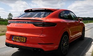 Porsche Cayenne Turbo Coupe Is All Kinds of Fast, Hits 297 km/h on Autobahn