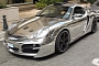 Porsche Cayman by Techart Gets Chrome Wrap