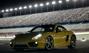 Porsche Cayman Goes to Las Vegas in Latest Ad