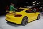 Porsche Cayman GT4 at the Geneva Motor Show