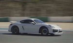 Porsche Cayman GT4 Hits the Road & the Circuit, Impresses the Audience