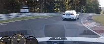 Porsche Cayman GT4 Hunts Down BMW M3 Ring Taxi in Brutal Nurburgring Chase