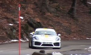 Porsche Cayman GT4 Rally Car Is Real, Driven by 60YO French Rally Champion
