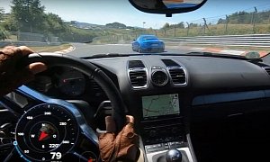 Porsche Cayman GT4 vs. Alpine A110 (Manthey Racing) Nurburgring Chase Is Savage