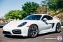 Porsche Cayman GTS on HRE Wheels Looks Technical