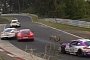 Porsche Cayman Takes Out Another Cayman in Nurburgring Coolant Spill Crash