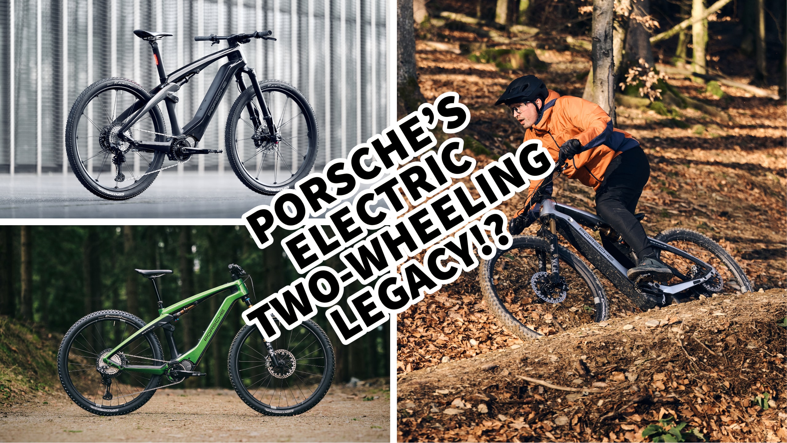 Porsche Continues 75 Years of Legacy With Two New Electrified MTBs Built for Domination