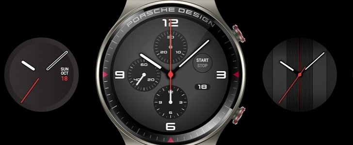 The Porsche Design Huawei GT 2 smartwatch
