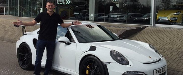 Porsche Driver Nick Tandy Receives 911 GT3 RS He Ordered after 2015 Le Mans Win