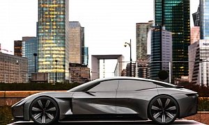 Porsche Electric Concept Cars Storm Paris in 1:3 Scale Form, Taunt Tesla