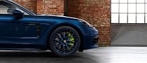 Porsche Exclusive Manufaktur Gives Panamera Blue Wheels, SportDesign Package