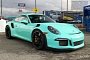 Porsche Exclusive Paint To Sample 911 GT3 RS, the Tiffany Blue Lookalike