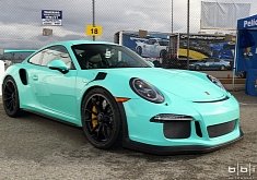 Porsche Exclusive Paint To Sample 911 GT3 RS, the Tiffany Blue Lookalike