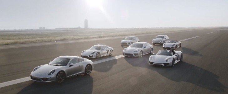 2015 Porsche line-up