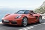 Porsche Finally Reveals the 718 Boxster with Turbo Flat-4 Engines and Sexy Looks